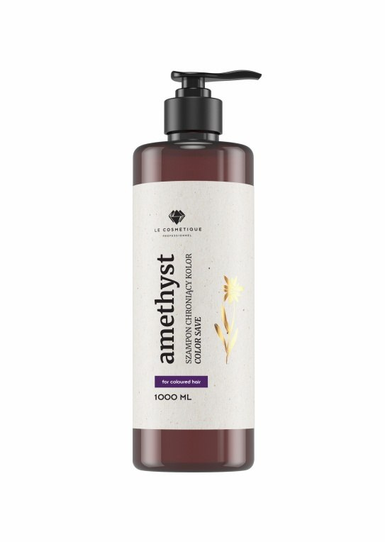 Amethyst, Szampon chroniący kolor włosów farbowanych, 1000 ml Amethyst, Szampon chroniący kolor włosów farbowanych, 1000 ml