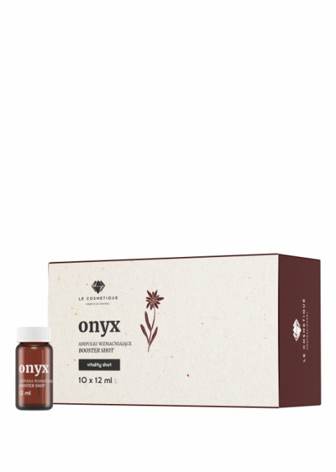 Onyx, Kuracja wzmacniająco-regenerująca w ampułkach, 10 x 12 ml Onyx, Kuracja wzmacniająco-regenerująca w ampułkach, 10 x 12 ml
