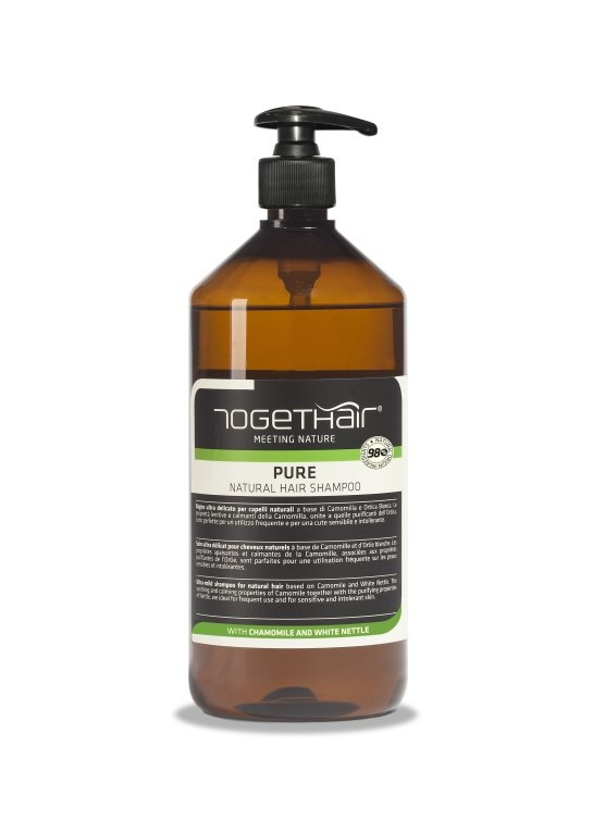 Pure 2.0. Szampon do włosów naturalnych z rumiankiem, 1000 ml Pure 2.0. Szampon do włosów naturalnych z rumiankiem, 1000 ml